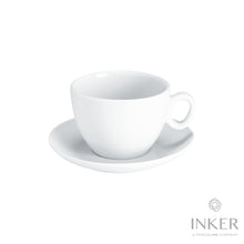 Carica l'immagine nel visualizzatore di Gallery, Tazzina Caffè Espresso Personalizzata (set da 150 tazzine + piattini) Capacità tazza: 6-9cl
Peso: 130-150 g (singola tazza) + piattino 123-125g (singolo piattino)
Piattino centrato compatibile
Diametro: 11,5cm
Piattino decentrato compatibile:
Diametro: 12cm
Confezione: 6 tazzine + 6 piattini
Materiale: Porcellana
Produttore: INKER (MADE IN EU)