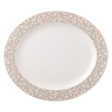 Carica l'immagine nel visualizzatore di Gallery,  Leilani - linea Athena - piatto portata ovale cm.37,5 - Porcellana - Royal Porcelain