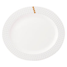 Carica l'immagine nel visualizzatore di Gallery,  Mirage Mirror - linea Athena - piatto portata ovale cm.37,5 - Porcellana - Royal Porcelain