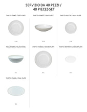 Carica l'immagine nel visualizzatore di Gallery, Cosmo - linea Gong - servizi completi - Porcellana - Royal Porcelain