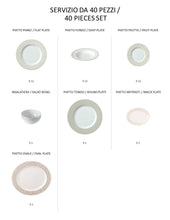 Carica l'immagine nel visualizzatore di Gallery, Leilani - linea Athena - servizi completi - Porcellana - Royal Porcelain