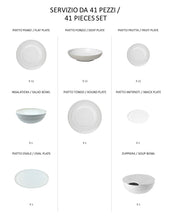 Carica l'immagine nel visualizzatore di Gallery, Cosmo - linea Gong - tazza caffè con piatto (set da 6 pezzi) - Porcellana - Royal Porcelain