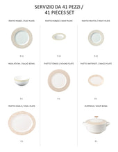 Carica l'immagine nel visualizzatore di Gallery, Sabella - linea Athena - servizi completi - Porcellana - Royal Porcelain