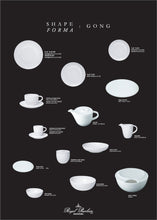 Carica l'immagine nel visualizzatore di Gallery, Bianco - linea Gong - servizi completi - Porcellana - Royal Porcelain