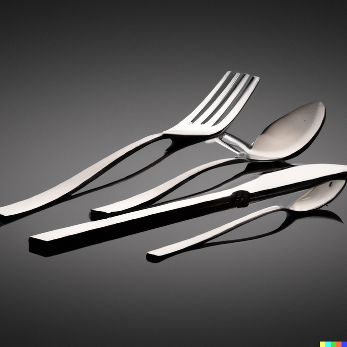 Because stainless steel is used for cutlery