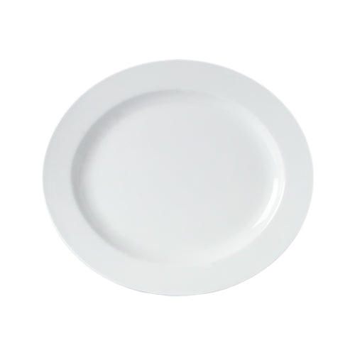  Bianco - linea Athena - piatto portata ovale cm.37,5 - Porcellana - Royal Porcelain