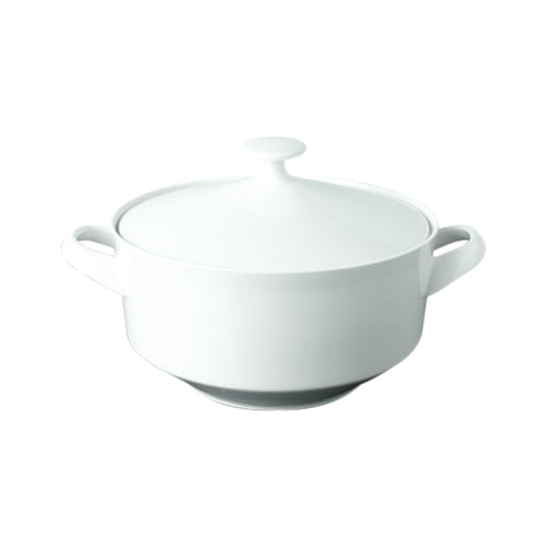  Bianco - linea Athena - zuppiera con coperchio - Porcellana - Royal Porcelain