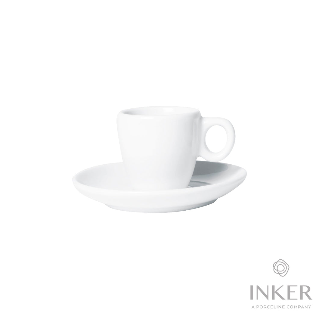 INKER - Tazzine da Caffè Espresso 6cl - linea Gaby - Porcellana (set da 6 pezzi)
