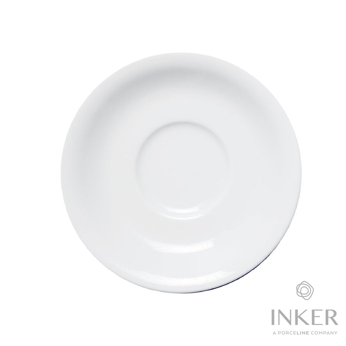 INKER - Piattino Caffè Espresso 11.5cm per Enrica/Valentina - Porcellana (set da 6 pezzi)