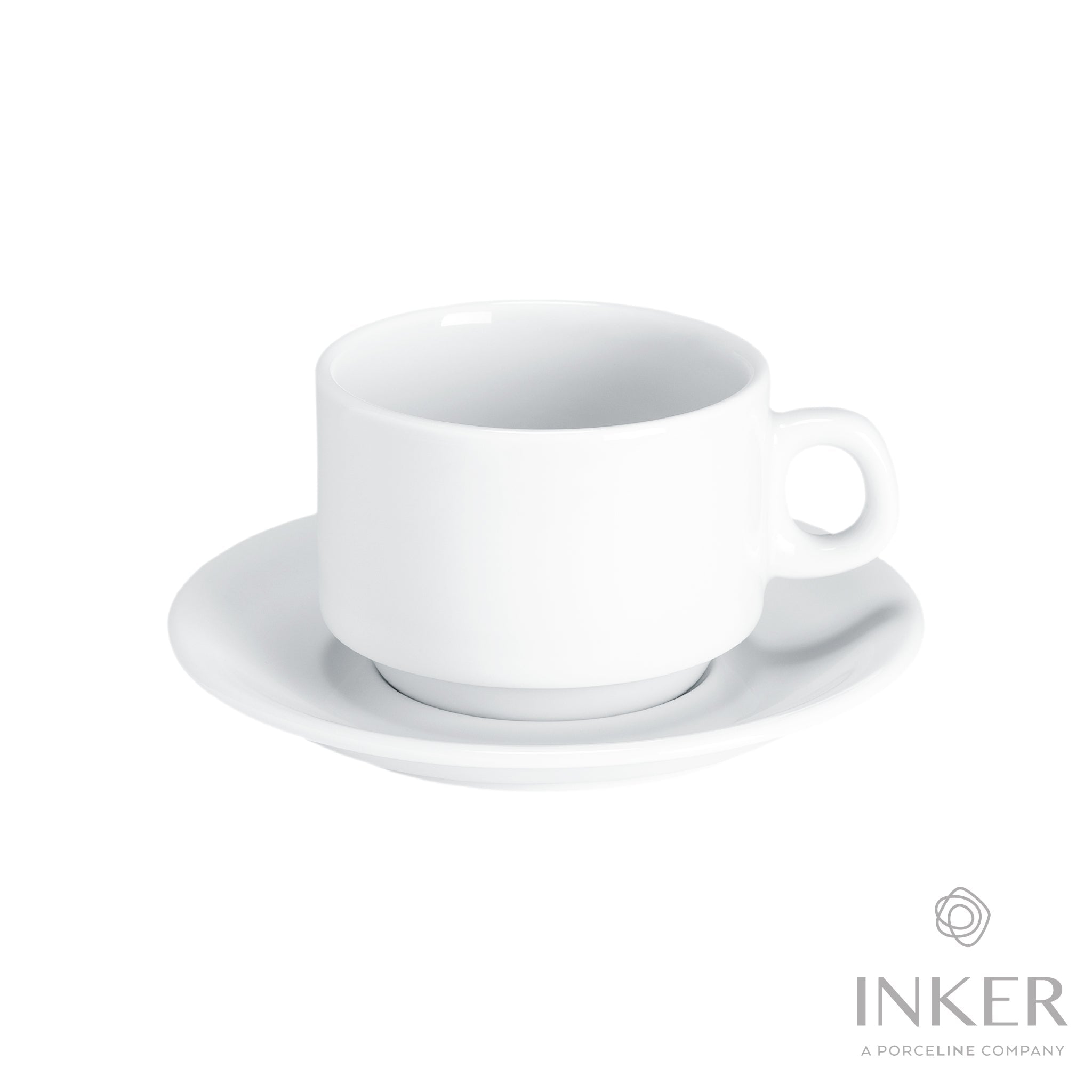 tazze bianche Inker Porcelain