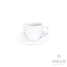 Load image into Gallery viewer, INKER - Tazzine da Caffè Espresso 7cl - linea Lina - Porcellana (set da 6 pezzi)
