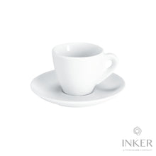 Load image into Gallery viewer, INKER - Tazzine da Caffè Espresso 6cl - linea Tina - Porcellana (set da 6 pezzi)
