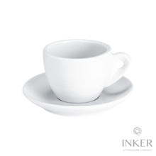 Load image into Gallery viewer, INKER - Tazze da Cappuccino 18cl - linea Tina - Porcellana (set da 6 pezzi)
