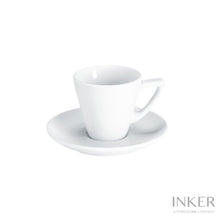 Carica l&#39;immagine nel visualizzatore di Gallery, INKER - Tazzine da Caffè Espresso 8cl - linea Ena - Porcellana (set da 6 pezzi)
