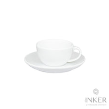 Carica l&#39;immagine nel visualizzatore di Gallery, INKER - Tazzine da Caffè Espresso 7cl - linea LatteArt - Porcellana (set da 6 pezzi)
