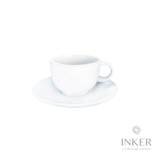 Carica l&#39;immagine nel visualizzatore di Gallery, INKER - Tazzine da Caffè Espresso 10cl - linea Valentina - Porcellana (set da 6 pezzi)
