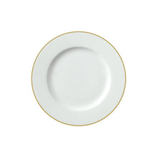 Load image into Gallery viewer,  Filo Oro - linea Athena - Piatto piano cm.28 (set da 6 pezzi) - Porcellana - Royal Porcelain
