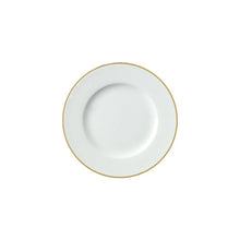 Carica l&#39;immagine nel visualizzatore di Gallery,  Filo Oro - linea Athena - piatto frutta cm.22 (set da 6 pezzi) - Porcellana - Royal Porcelain
