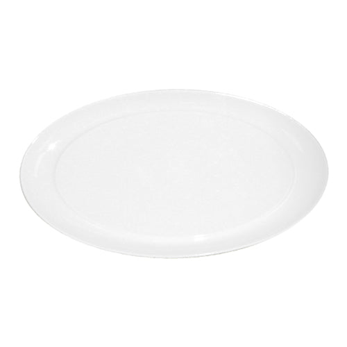  Bianco - linea Gong - piatto portata ovale cm.36 - Porcellana - Royal Porcelain